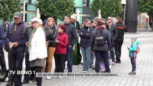 Už po třinácté se  v Brně konal Stan proti melanomu