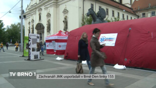 Záchranáři JMK uspořádali v Brně Den linky 155