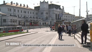 Úřad práce eviduje stále méně nezaměstnaných