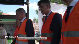 Premiér Babiš na návštěvě v Brně