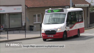 Google Maps upozorní na přeplněnost spojů