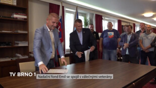 Nadační fond Emil se spojil s válečnými veterány