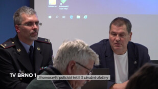 Jihomoravští policisté řešili 3 závažné zločiny