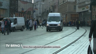 Brno chce zabránit průjezdům centrem