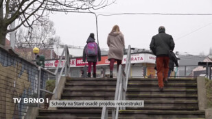 Schody na Staré osadě projdou rekonstrukcí