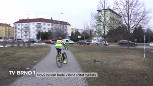 Nový systém bude v Brně sčítat cyklisty