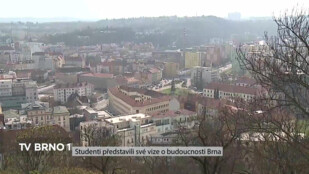 Studenti představili své vize o budoucnosti Brna