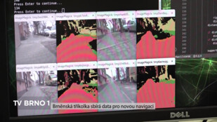 Brněnská tříkolka sbírá data pro novou navigaci