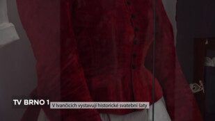 V Ivančicích vystavují historické svatební šaty