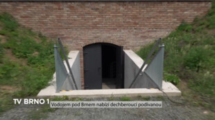 Vodojem pod Brnem nabízí dechberoucí podívanou