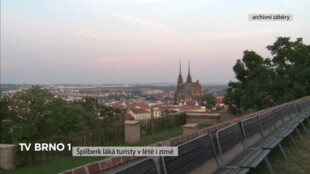 Špilberk láká turisty v létě i zimě