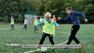 V Řečkovicích si děti zahrály fotbal a vyzkoušely nejrůznější aktivity