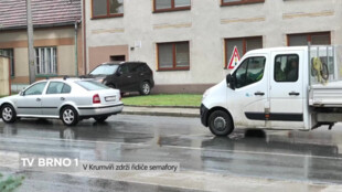V Krumvíři zdrží řidiče semafory