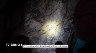 Výzkum kreseb v Kateřinské jeskyni pokračuje