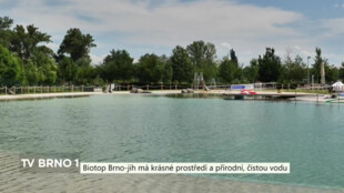Biotop Brno-jih má krásné prostředí a přírodní, čistou vodu