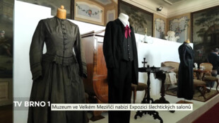 Muzeum ve Velkém Meziříčí nabízí expozici šlechtických salonů
