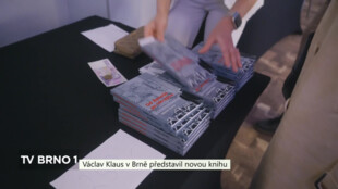 Václav Klaus v Brně představil novou knihu