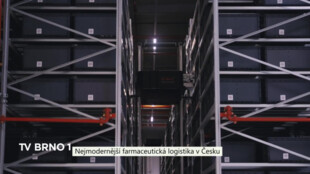 Nejmodernější farmaceutická logistika v Česku