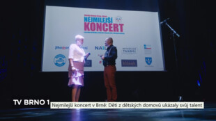 Nejmilejší koncert v Brně: Děti z dětských domovů ukázaly svůj talent