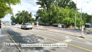 Na Hviezdoslavově ulici v Brně se rekonstruují zastávky hromadné dopravy