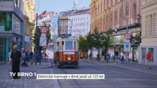Elektrické tramvaje v Brně jezdí už 125 let