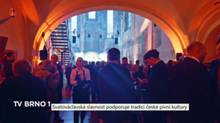 Pražská křižovatka hostila Svatováclavskou slavnost piva