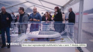 Brno staví nejmodernější multifunkční halu v zemi: T-Mobile ARENU