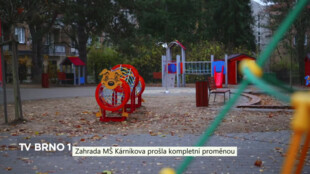 Zahrada MŠ Kárníkova prošla kompletní proměnou