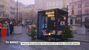 Vánoce Brno přinášejí více prostoru pro rodiny i klidnější advent
