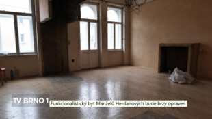 Funkcionalistický byt Manželů Herdanových bude brzy zrekonstruován