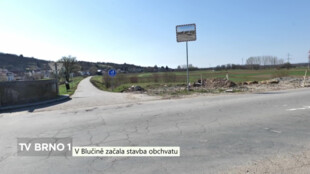 V Blučině byly zahájeny práce na stavbě obchvatu