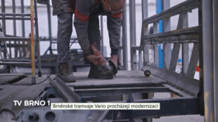 Brněnské tramvaje Vario procházejí modernizací