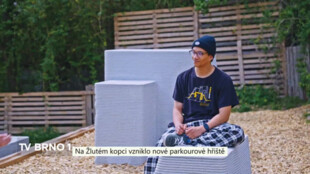Na Žlutém kopci vzniklo nové parkourové hřiště
