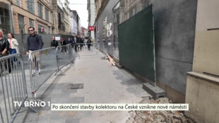 Po skončení stavby kolektoru vznikne na České nové náměstí