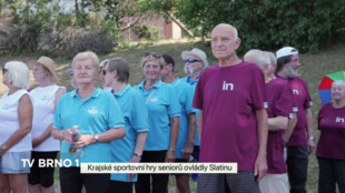 Krajské sportovní hry seniorů ovládly Slatinu