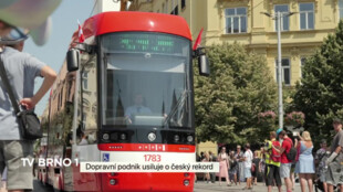 Dopravní podnik usiluje o český rekord