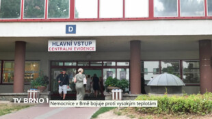 Nemocnice v Brně bojuje proti vysokým teplotám