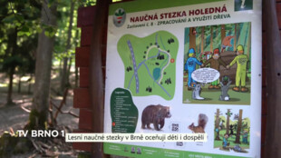 Lesní naučné stezky v Brně oceňují děti i dospělí