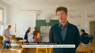 Na ZŠ Košinova otevřeli další 1. třídu pro budoucnost