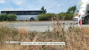 Černovickou ulici v Brně čeká v září rekonstrukce