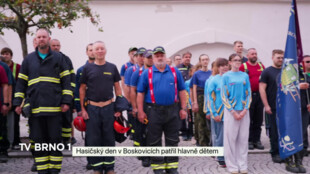 Hasičský den v Boskovicích patřil hlavně dětem