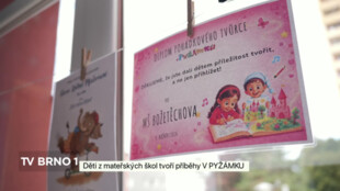 Děti z mateřských škol tvoří příběhy V PYŽÁMKU