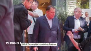 Miloš Zeman přijal pozvání do Znojma