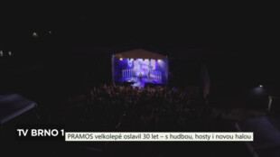 PRAMOS velkolepě oslavil 30 let - s hudbou, hosty i novou halou
