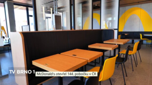 McDonald's otevřel 144. pobočku v ČR