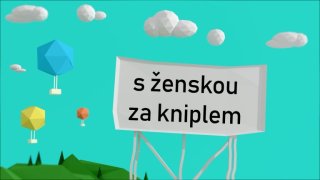 S ženskou za kniplem